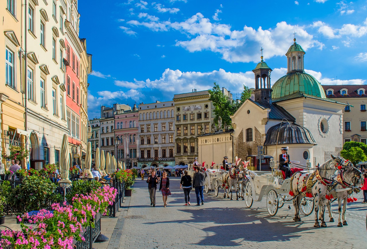 Основні туристичні точки в Кракові