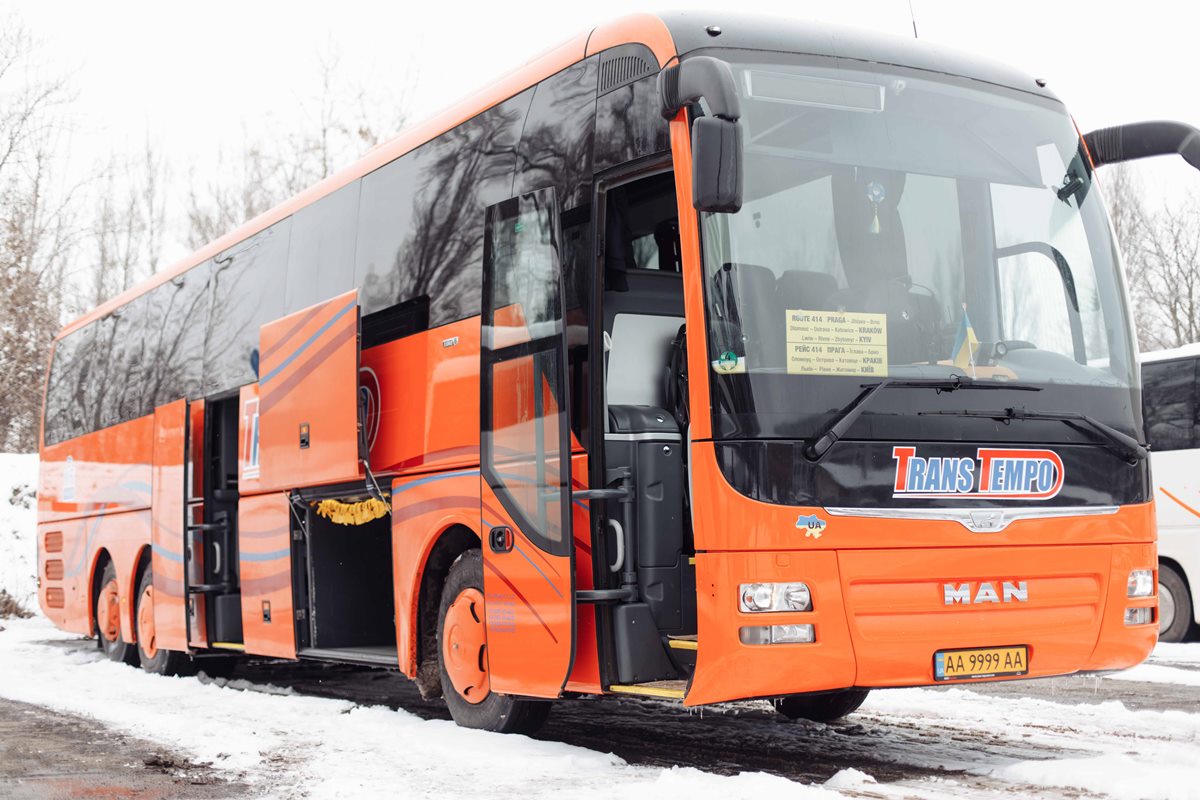 Автобус Запорожье - Градец-Кралове