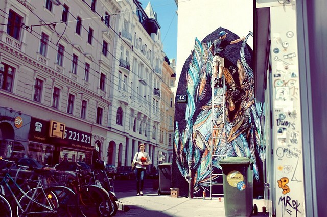 Стрит-арт в Вене