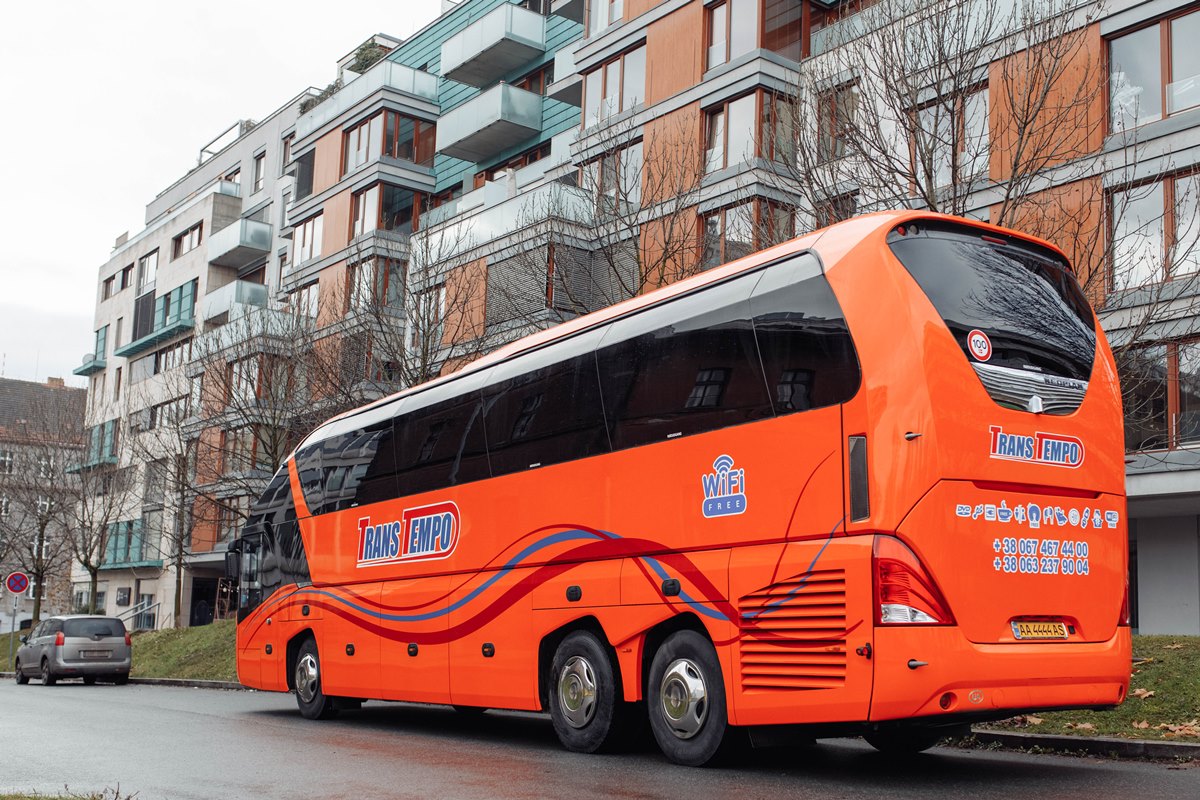 Автобус Запорожье - Карловы Вары