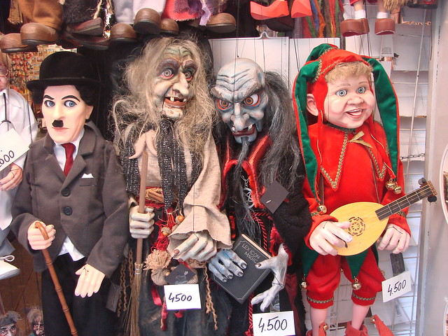 Сувениры куклы-марионетки из Праги